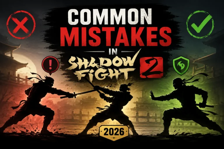 Common Mistakes in Shadow Fight 2 and How to Avoid Them (2026) 1 Common mistakes in Shadow Fight 2 and how to avoid them in difficult battles