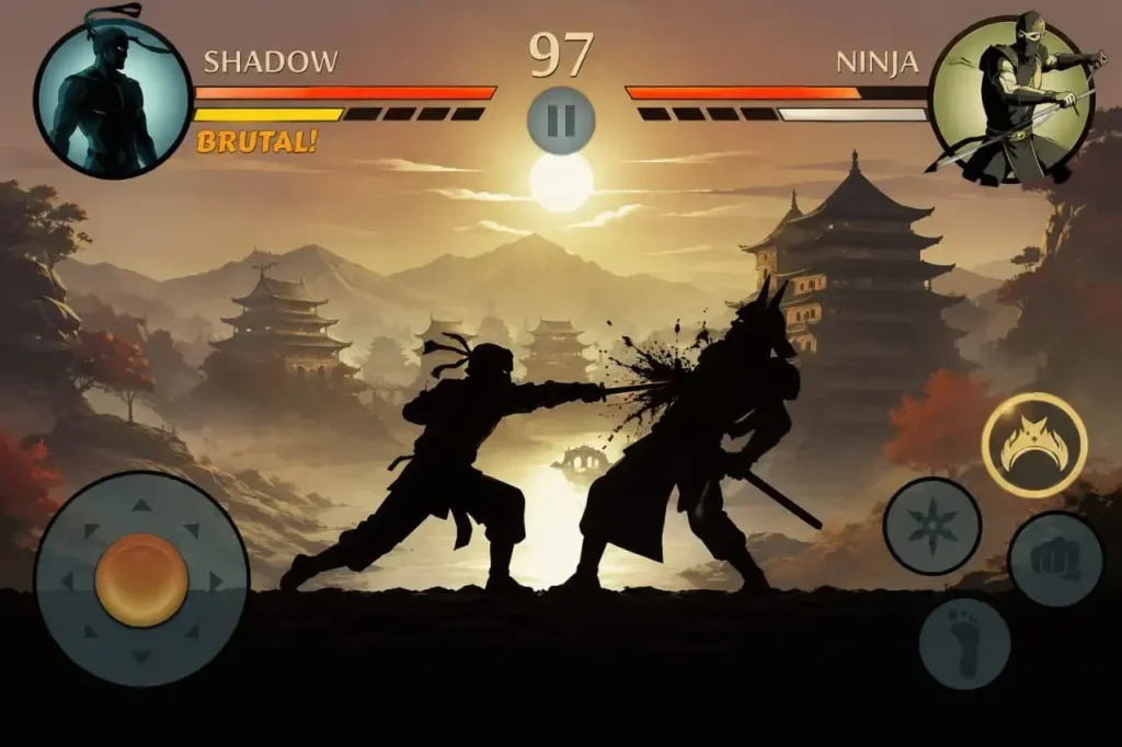 shadow fight 2 mod apk brutal ninja battle. 1