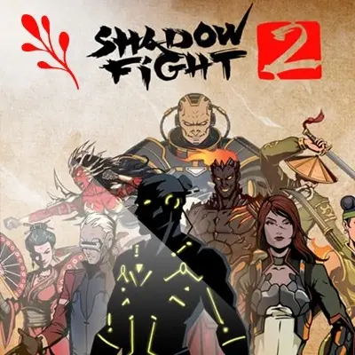 Shadow Fight 2 MOD APK characters and warriors