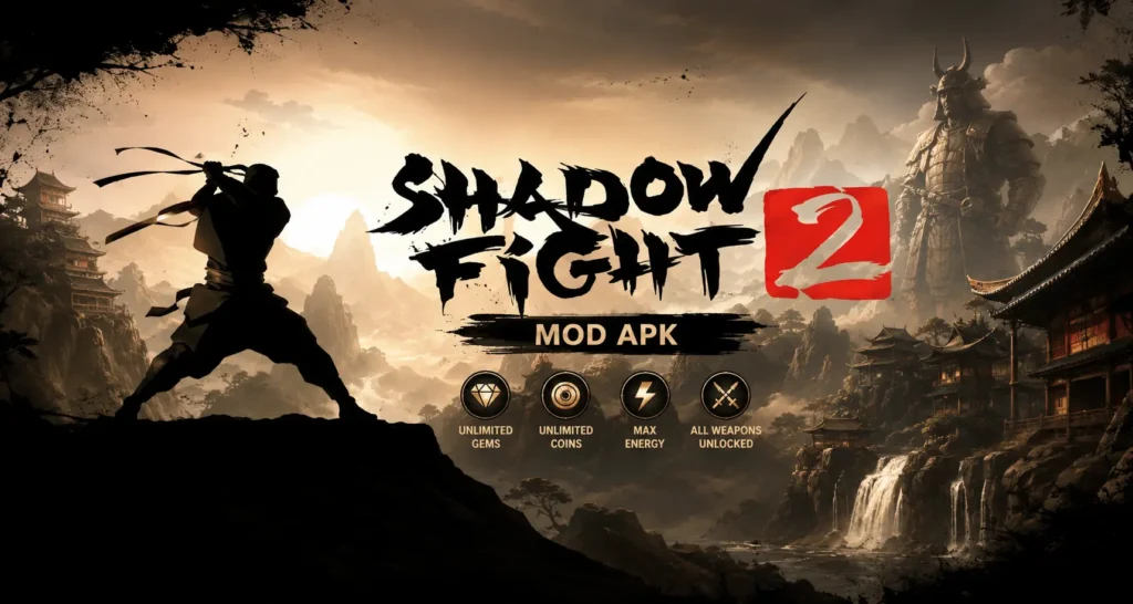 Shadow Fight 2 MOD APK latest version 2026 gameplay